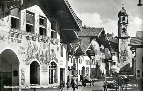 Germany Mitterwald city center
