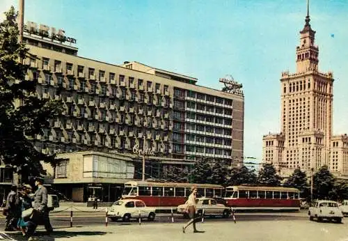 Poland Warszawa palace of culture