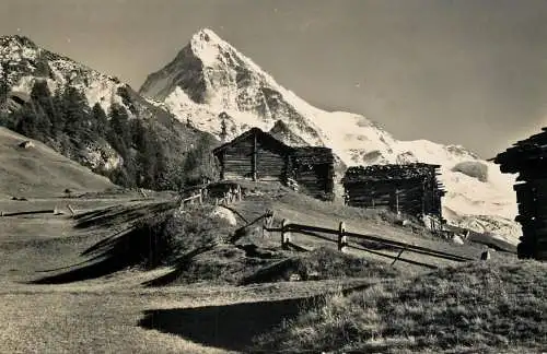 Switzerland La Dnet blanche Forclaz d'Herens