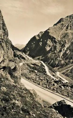 Switzerland Fluela Pass Chantsura Kehren