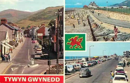 Wales Tywyn-Gwynedd multi view