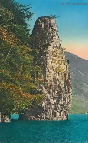 Schweiz Schillerstein rock