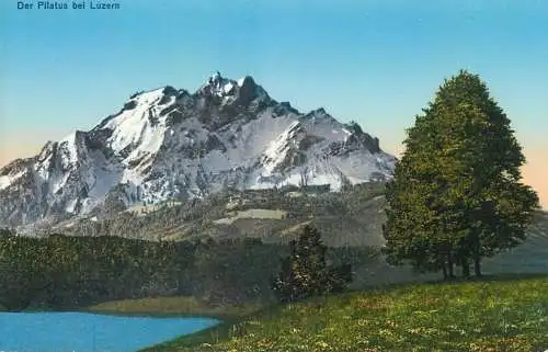 Schweiz der Pilatus bei Luzern