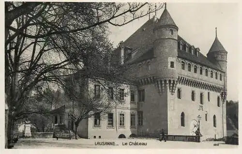Switzerland Lausanne le chateau