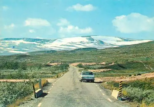 Norway Riksveg Saltfjellet mountain 1986