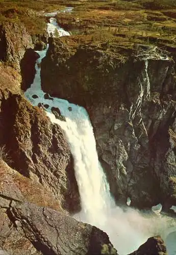 NorwayHardanger the Voringfoss falls