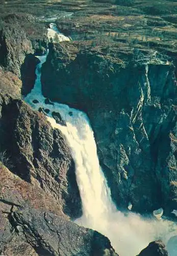 Norway Hardanger Voringfossen falls