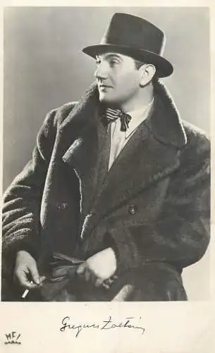 Hungarian actor Greguss Zoltán