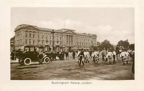 England London Buckingham Palace guard band ceremony parade