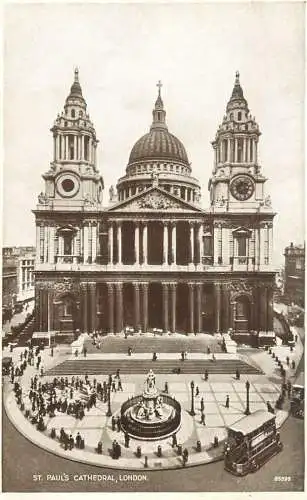 England London St Paul's Cathedral