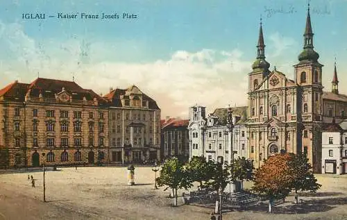 Czech Republic Jihlava kaiser Franz Josefs platz