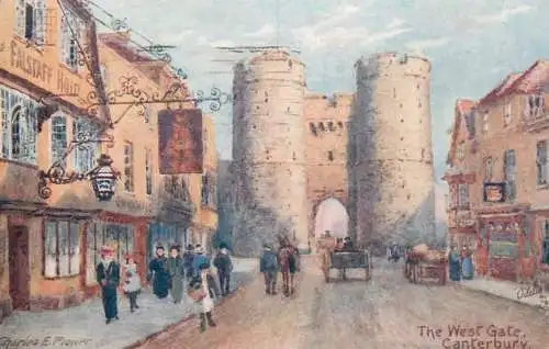 Uk England Canterbury West gate