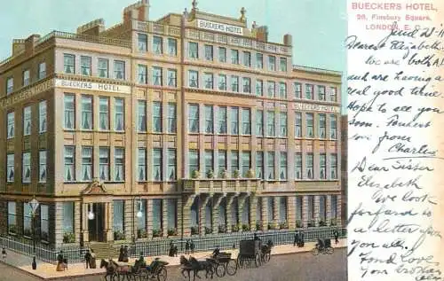 UK England London Bueckers hotel Finsbury square