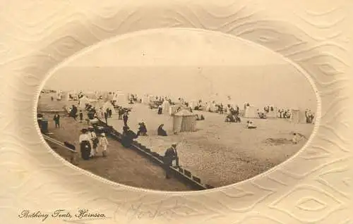 UK England bathing tents Swansea