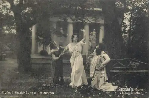 Switzerland Freilicht theater Luzern Hertenstein