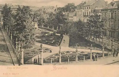 Belgium Brussels place du Petit Sablon