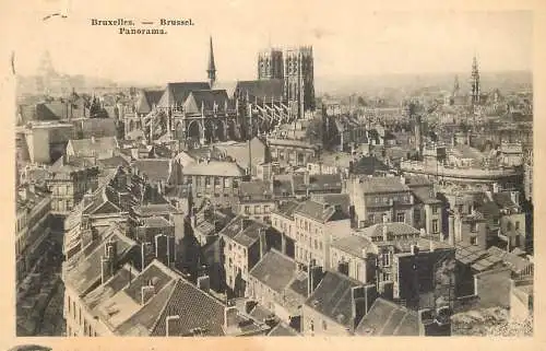 Belgium Brussels panorama