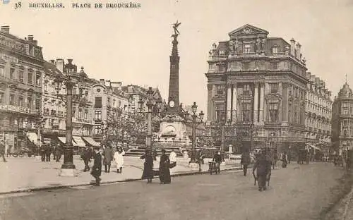 Belgium Brussels place de Brouckere