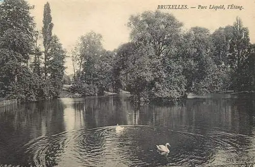Belgium Brussels parc Leopold