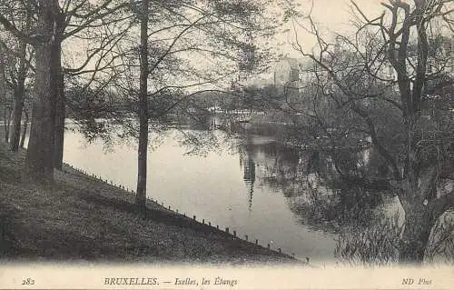 Belgium Brussels Ixelles les etangs