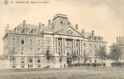 Belgium Brussels Caserne des guides