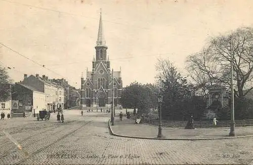 Belgium BrusselsIxelles eglise