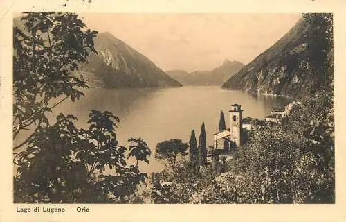 Switzerland Lago di Lugano Oria