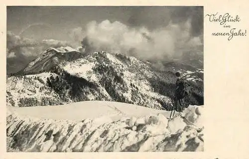 Switzerland mountain view New Year