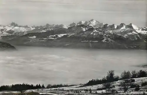 Switzerland Chaine du Mt. Blanc