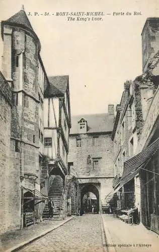 France Mont Saint Michel porte du roi