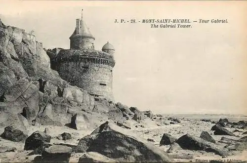 France Mont Saint Michel Tour Gabriel