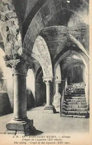France Mont Saint Michel Abbaye