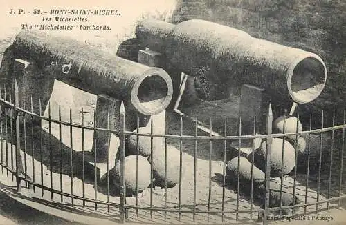 France Mont Saint Michel bombard cannons
