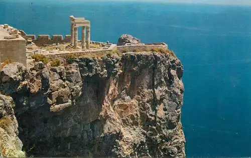 Greece Rhodes the Acropois of Lindos
