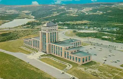 Canada > Newfoundland and Labrador > St. John's confederation building aerial 1973