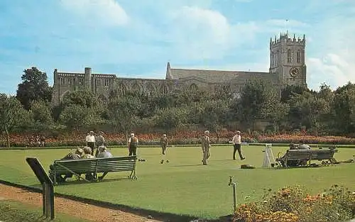 Uk England Christchurch priory 1964