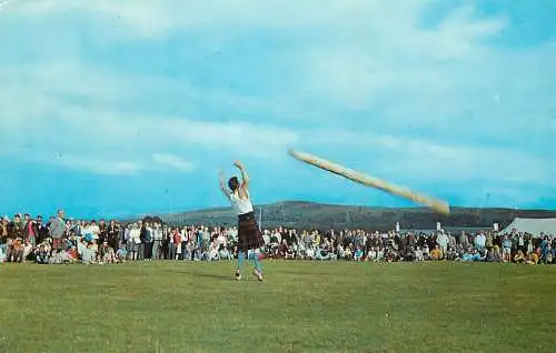 Uk England tossing the Caber