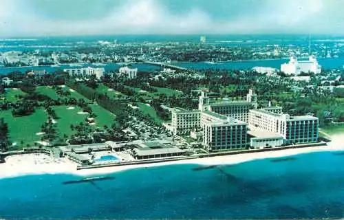 USA FL Florida Palm beach coast aerial