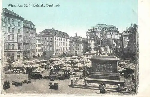 Austria Wien Am Rof Radetzky Denkmal