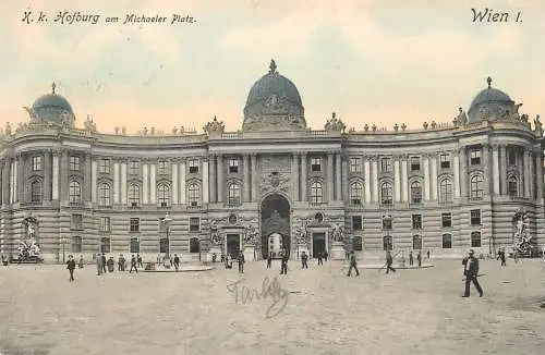 Austria Wien Hofburg Michaeler Platz