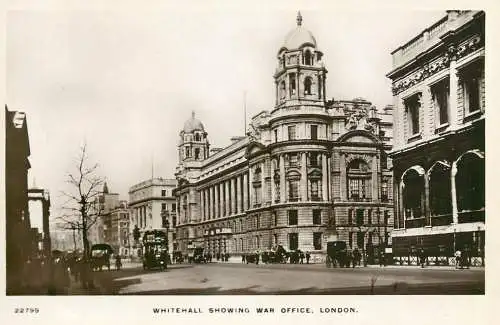England London Whitehall showing War Office