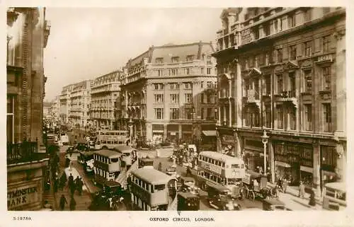 England London Oxford Circus busy traffic aspect