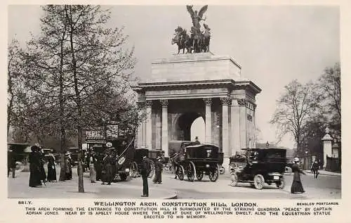 England London Constitution Hill, Wellington Arch