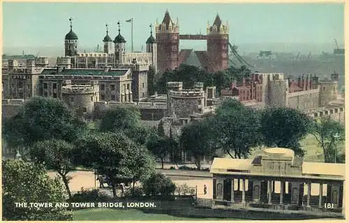 England London Tower Bridge & Tower of London