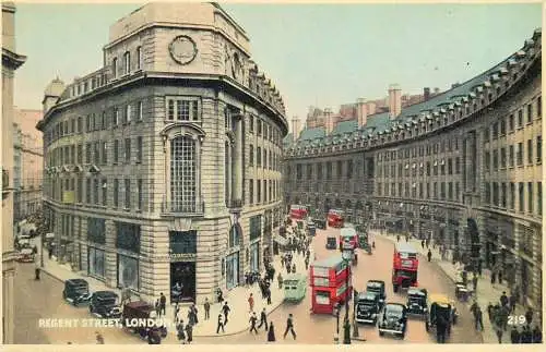 England London Regent Street traffic photo