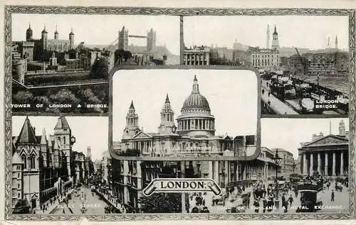 England London several sites and sights