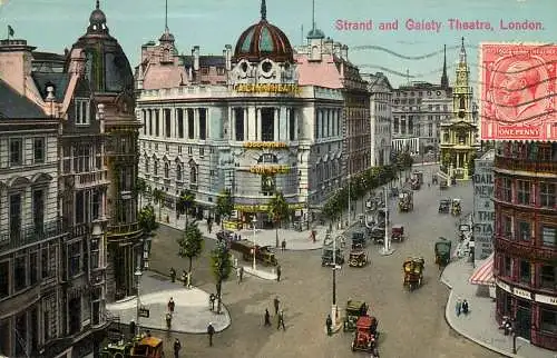 England London Gaiety Theatre & the Strand