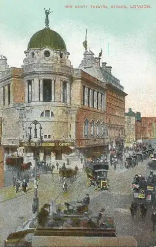 England London Strand New Gaiety Theatre