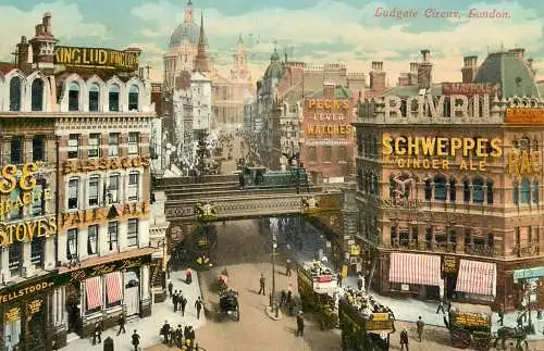 England London Ludgate Circus
