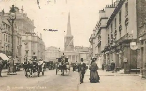 England London Regent Street Raphael Tuck & Sons "Town & City"